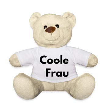 Voici à quoi ressemble une femme cool - Nounours - blanc - Devant