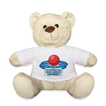 Allées gelées - Nounours - blanc - Devant