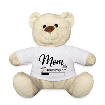 Maman Chargement 2026 - Nounours - blanc - Devant