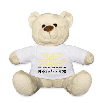 Pensioner 2026 That's it Retirement Civil servant - Teddy Bear - white - Front
