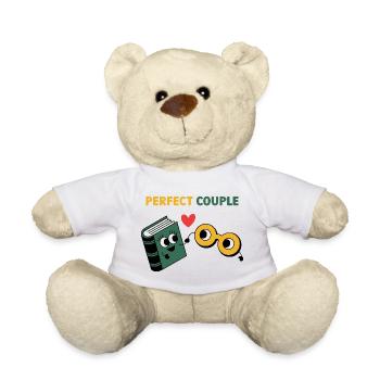 Perfect Couple: Cloud and Umbrella Fun - Teddy - Weiß - Vorne