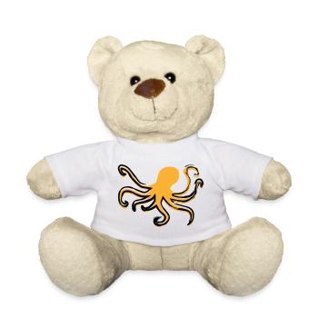 Octopus Style - Teddy - Weiß - Vorne