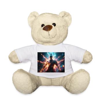 Flamestorm Warrior - Teddy Bear - white - Front