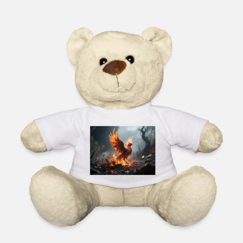 Feuerphönix Aufstieg - Teddy - Weiß