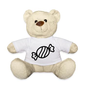 candy - Teddy Bear - white - Front