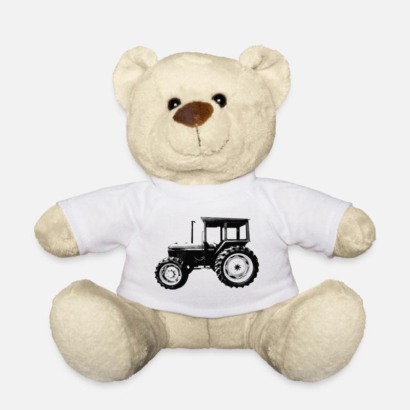 Traktor - Teddy - Weiß