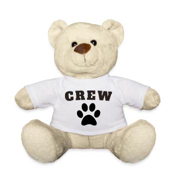 Crew Dog - Teddy Bear - white - Front
