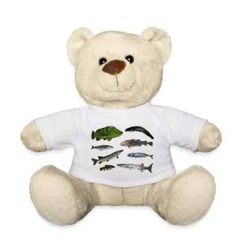 Poissons - Nounours - blanc - Devant