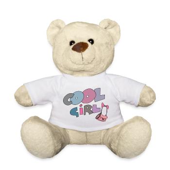 Cool Girl  - Teddy - Weiß - Vorne