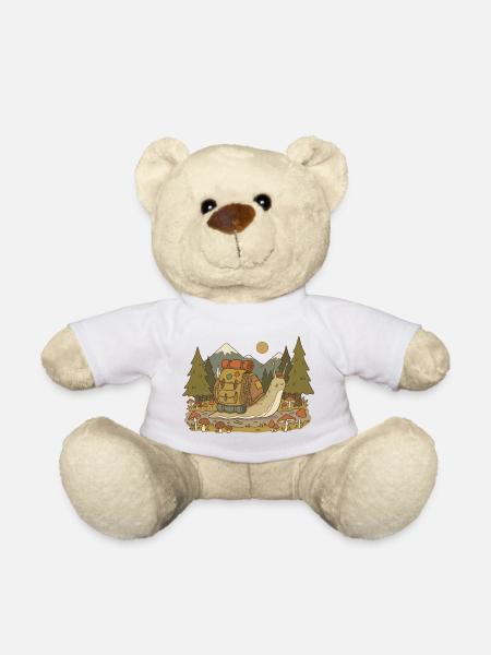 Waldpfad Rucksackabenteuer - Teddy - Weiß
