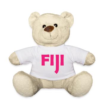 Fiji - Fidschi - Inseln - Pazifik - Südsee - Teddy - Weiß - Vorne