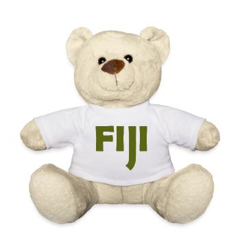 Fiji - Fidschi - Inseln - Pazifik - Südsee - Teddy - Weiß - Vorne