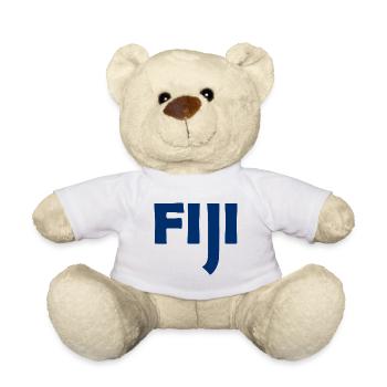 Fiji - Fiji - Islands - Pacific - South Seas - Teddy Bear - white - Front