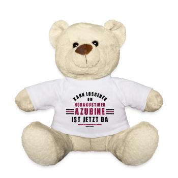 Trainee Hearing Aid Acoustician Apprenticeship Hearing Acoustics Training - Teddy Bear - white - Front