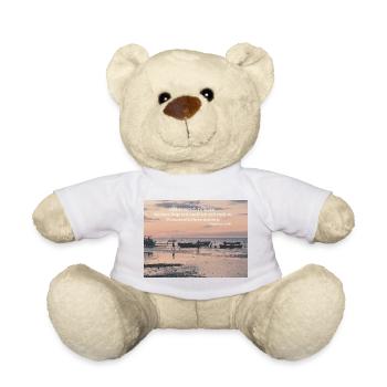 Berufung am Strand: Menschenfischer - Teddy - Weiß - Vorne