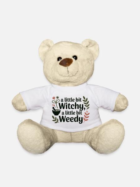 Kräuterkundige Hexen-Kraut-Professionelle Klinik - Teddy - Weiß