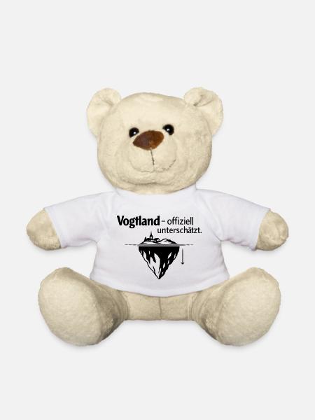 Vogtland - unterschätzt - Teddy - Weiß