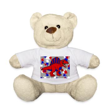 Spinosaurus dino - Nounours - blanc - Devant