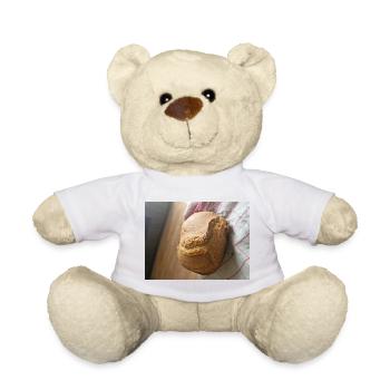 Golden crust rustic bread - Teddy Bear - white - Front