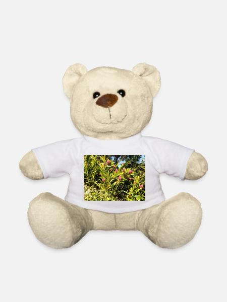 Design_floral - Teddy Bear - white