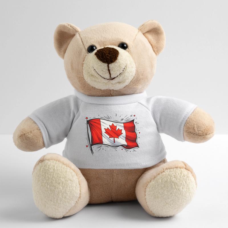 Drapeau du Canada Nounours