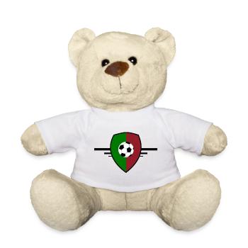 Blason Portugal football - Nounours - blanc - Devant