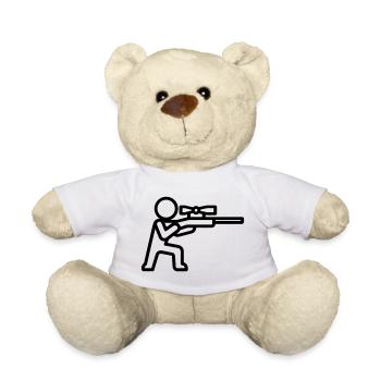 sniper - Nounours - blanc - Devant