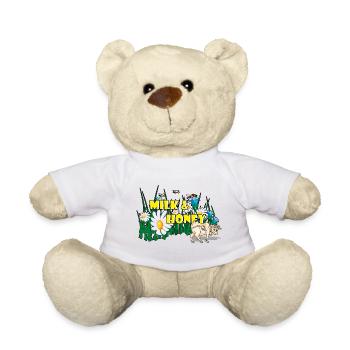 Lait et miel - Nounours - blanc - Devant