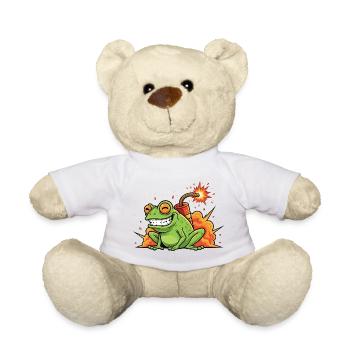 Firecracker Spark Fun - Teddy Bear - white - Front