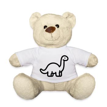 Brontosaurus - Teddy - Weiß - Vorne