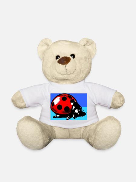 ladybird - Teddy Bear - white