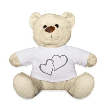 hearts Herz Herzen - Teddy - Weiß - Vorne