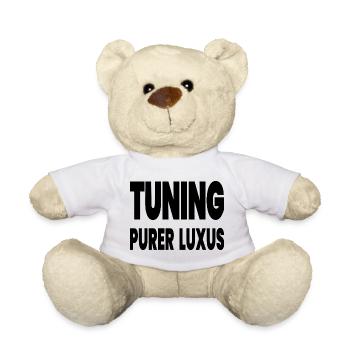 tuning - Teddy Bear - white - Front
