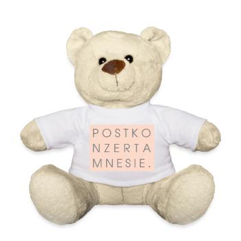 Postkonzertamnesie  - Teddy - Weiß - Vorne