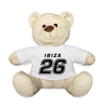 Ibiza 26 Shirt 2026 - Teddy Bear - white - Front