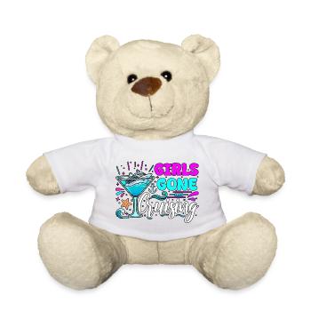Voyage de vacances en famille Girls Partis en Croisière 2026 - Nounours - blanc - Devant