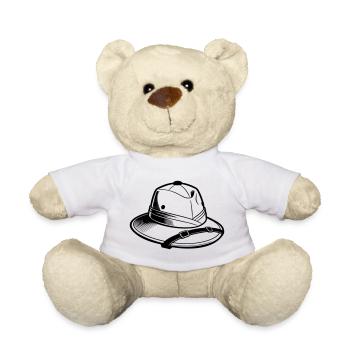 Safari-Hut - Teddy - Weiß - Vorne