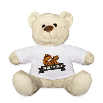 Eskaliert eh Eskalationsteam JGA Bier Crew  - Teddy - Weiß - Vorne