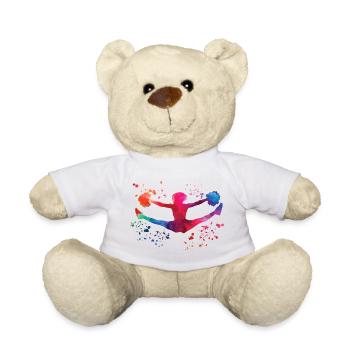 Cheerleader Cheer Mom Cheerleading - Teddy Bear - white - Front