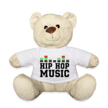 Hip Hop Music - Teddy - Weiß - Vorne