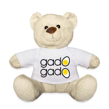Indonesischer Gado Gado - Teddy - Weiß - Vorne