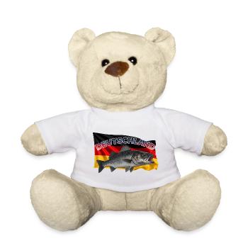 Wolfsbarsch Angeln Deutschland - Teddy - Weiß - Vorne