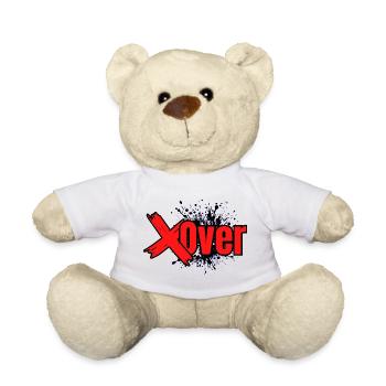 Xover Fusion Red - Teddy Bear - white - Front