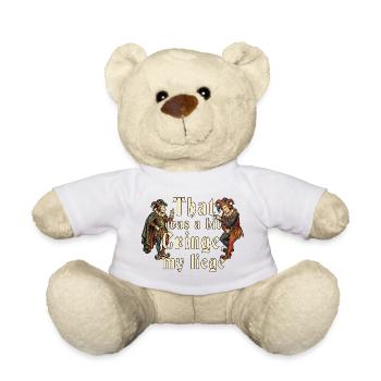 Ren Faire Medieval - Teddy Bear - white - Front