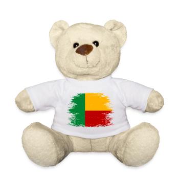 Benin_Flagge_used - Nounours - blanc - Devant