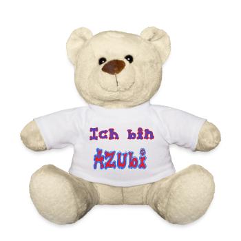 Ich_bin_Azubi - Teddy Bear - white - Front