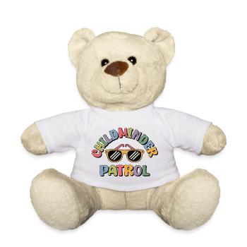 Tagesmutter Nourrice de patrouille - Nounours - blanc - Devant