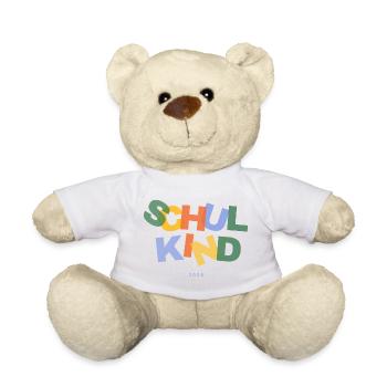 Schulkind 2026 - Teddy - Weiß - Vorne