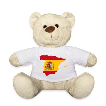 ESPAGNE ESPAGNE EUROPE FAN DE SPORT ESPAGNOL - Nounours - blanc - Devant