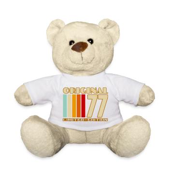 Original 77 Limited Edition Tee - Nounours - blanc - Devant